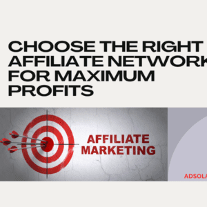 Choose the Right Affiliate Network for Maximum Profits