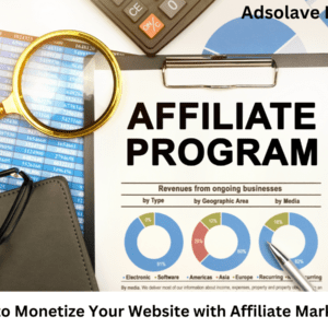 How to Monetize Your Website with Affiliate Marketing
